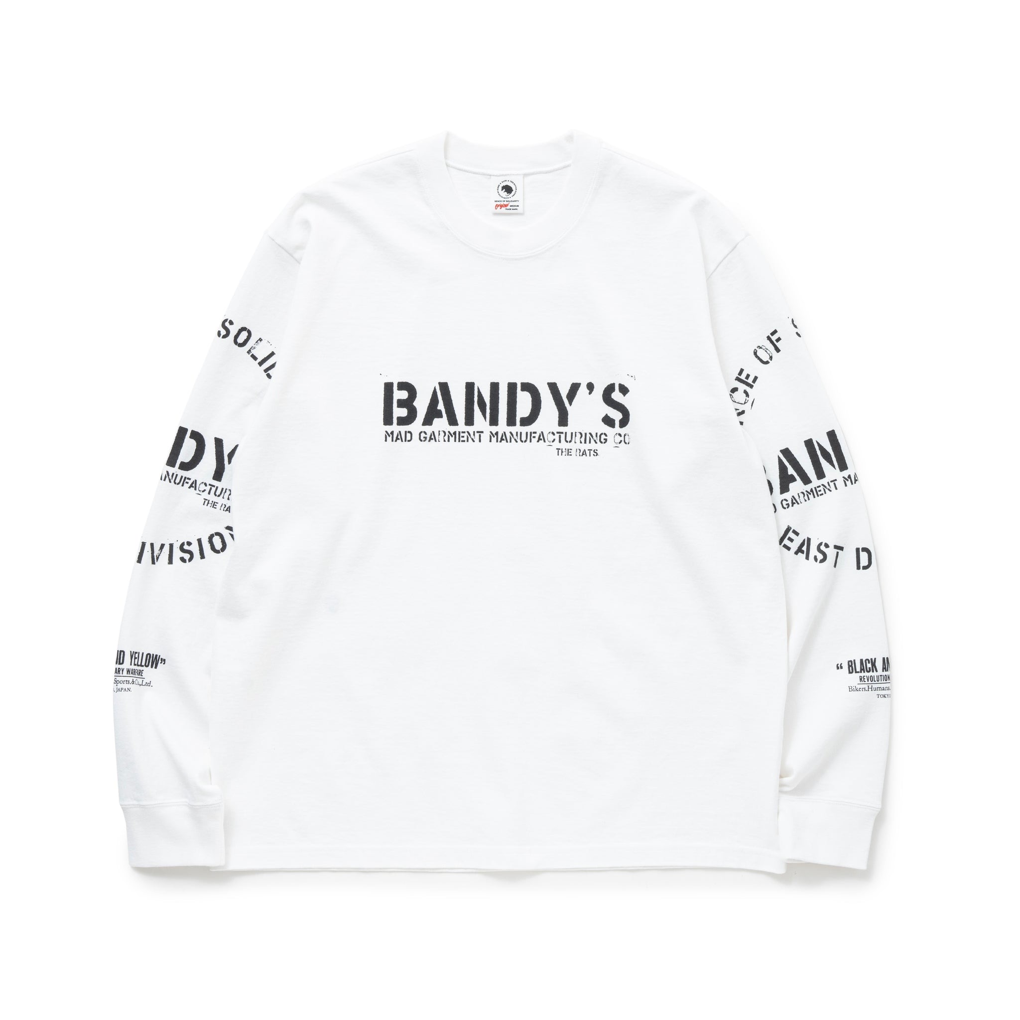 RATS(bc) / STAMP LOGO L/S TEE