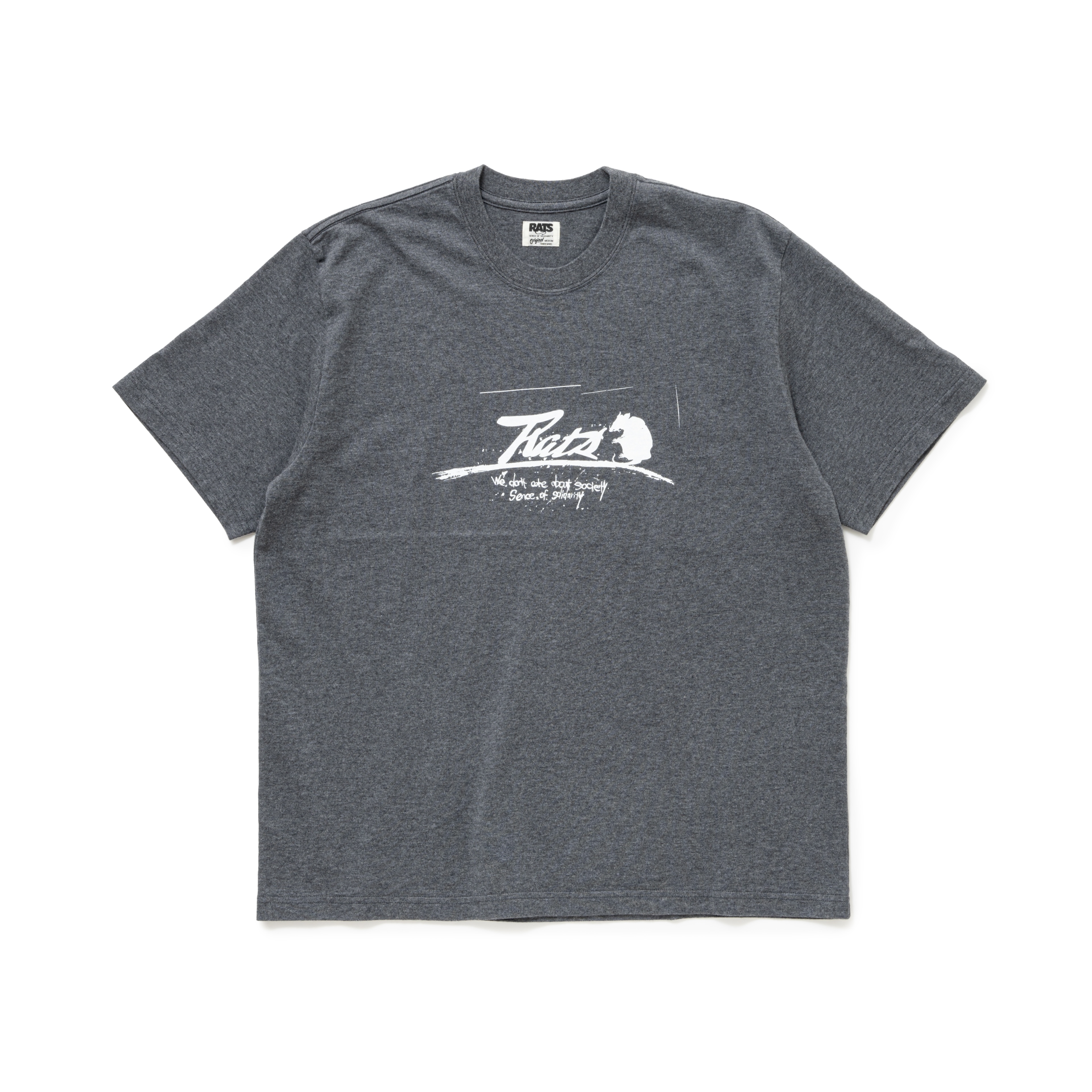 RATS(bc) / SCRIPT LOGO WAY OF LIFE TEE