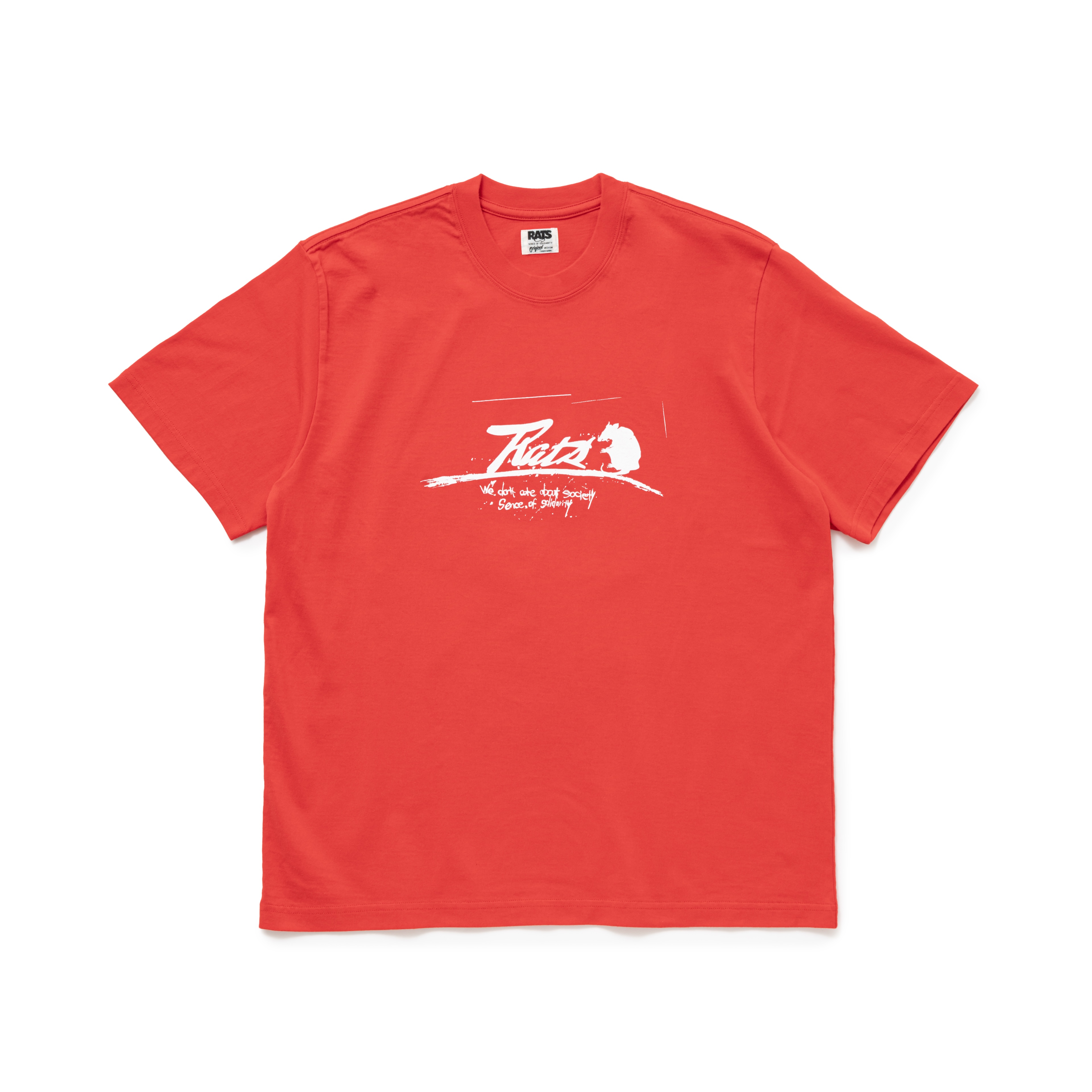 RATS(bc) / SCRIPT LOGO WAY OF LIFE TEE