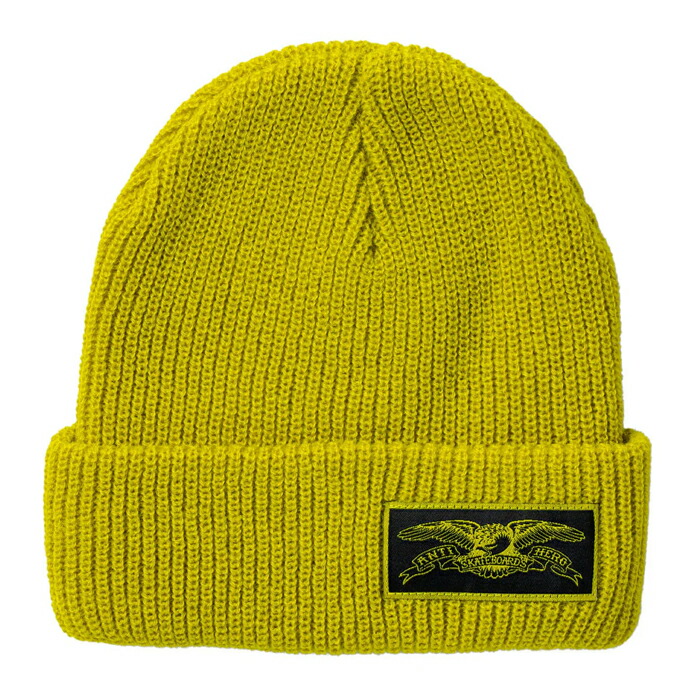 ANTIHERO(A`q[[) / STOCK EAGLE LABEL CUFF BEANIE