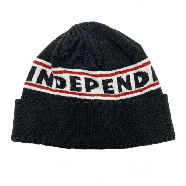 INDEPENDENT(CfByfg) / Bar Logo Beanie