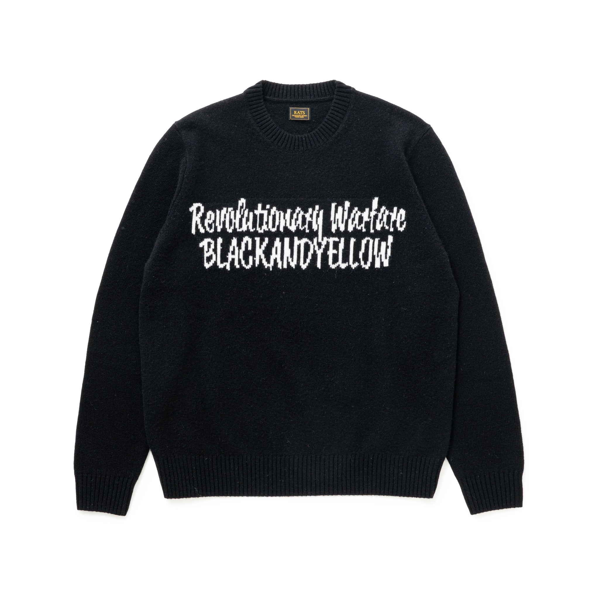 RATS(bc) / JACQUARD LOGO KNIT