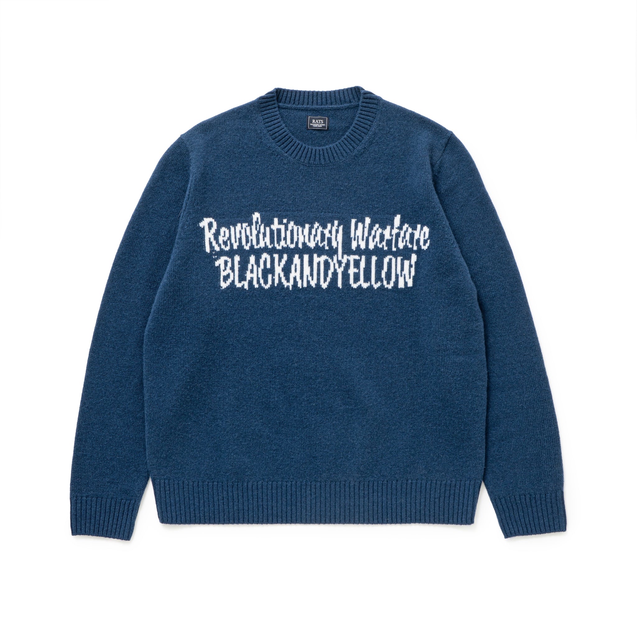 RATS(bc) / JACQUARD LOGO KNIT