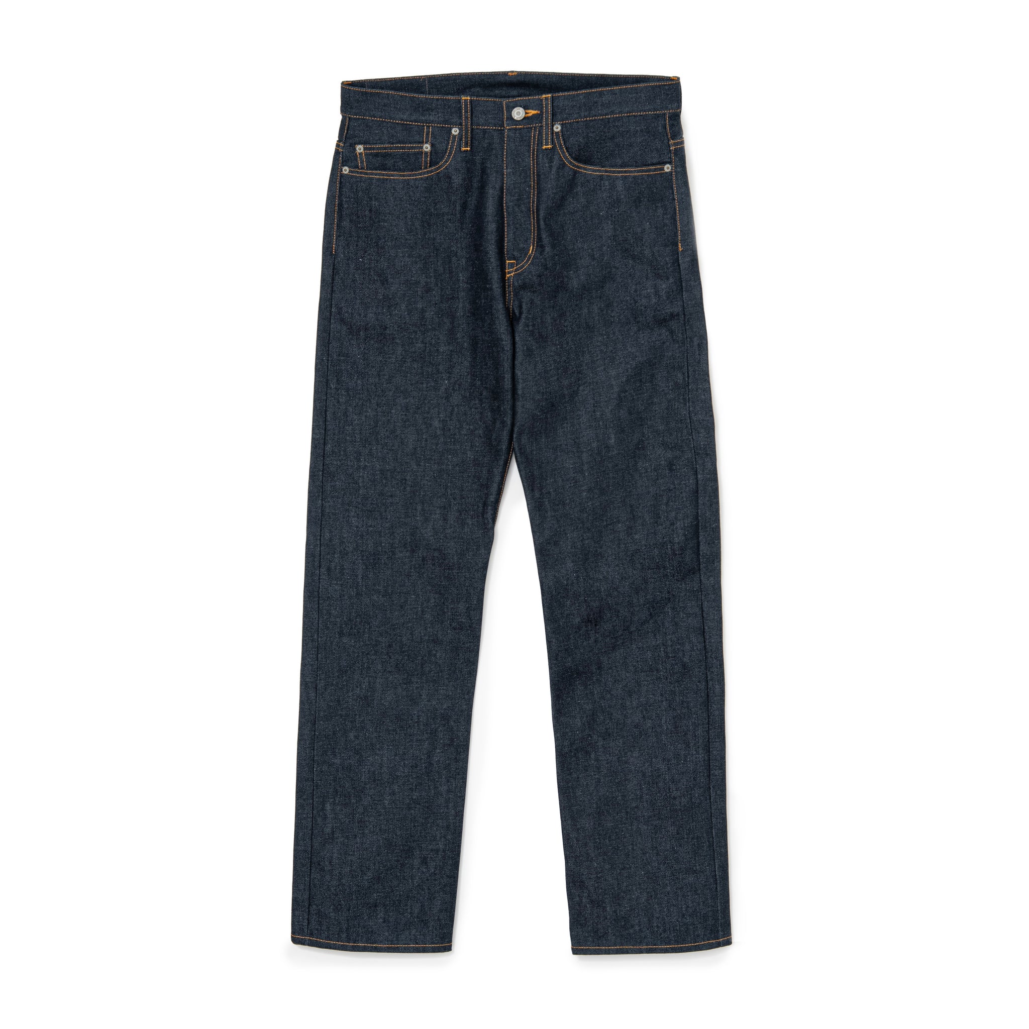 DARK INDIGO DENIM PANTS RIGID