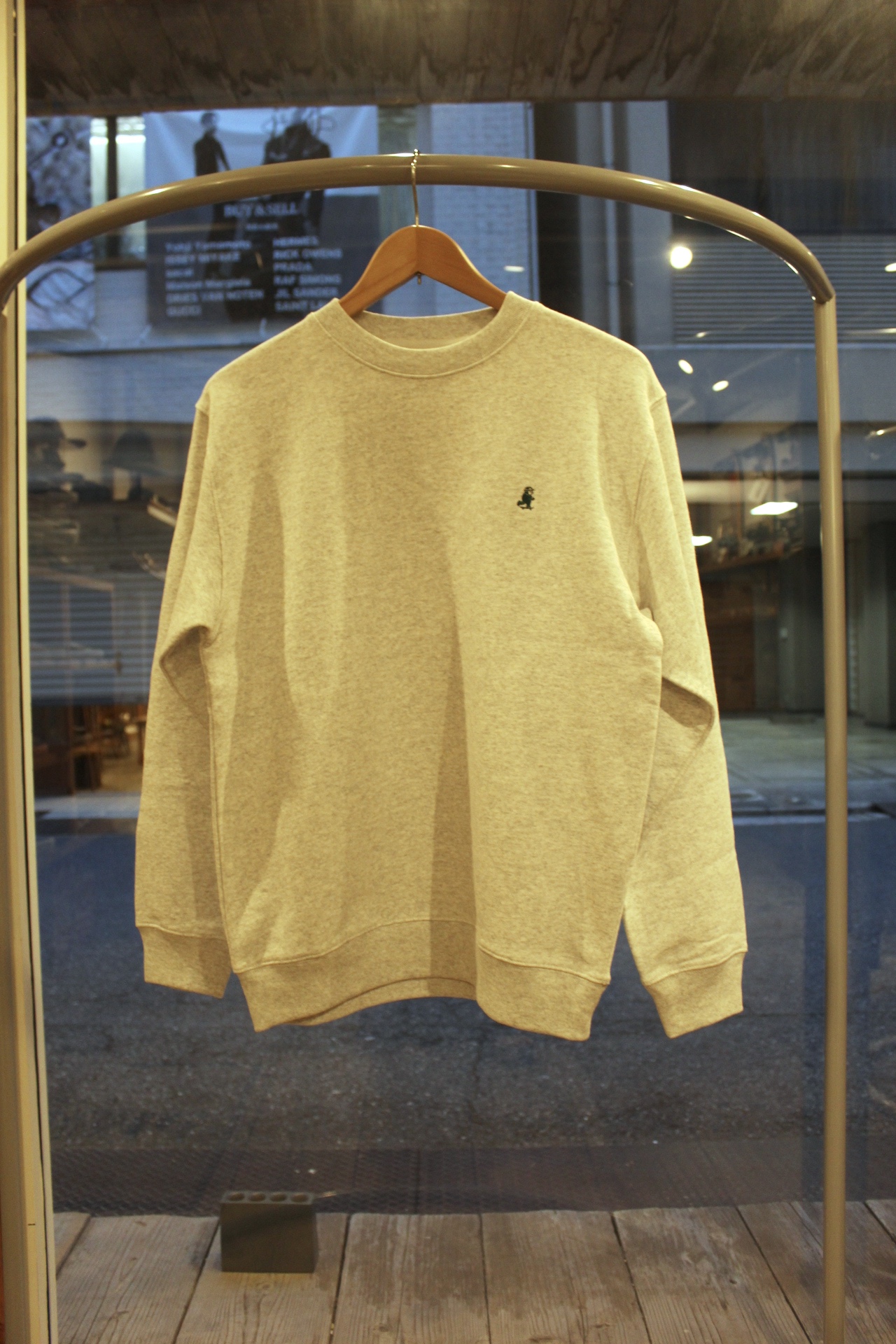 REGNOMON(���O�m����) / PUSH REGNOMON LIGHT CREWNECK SWEAT