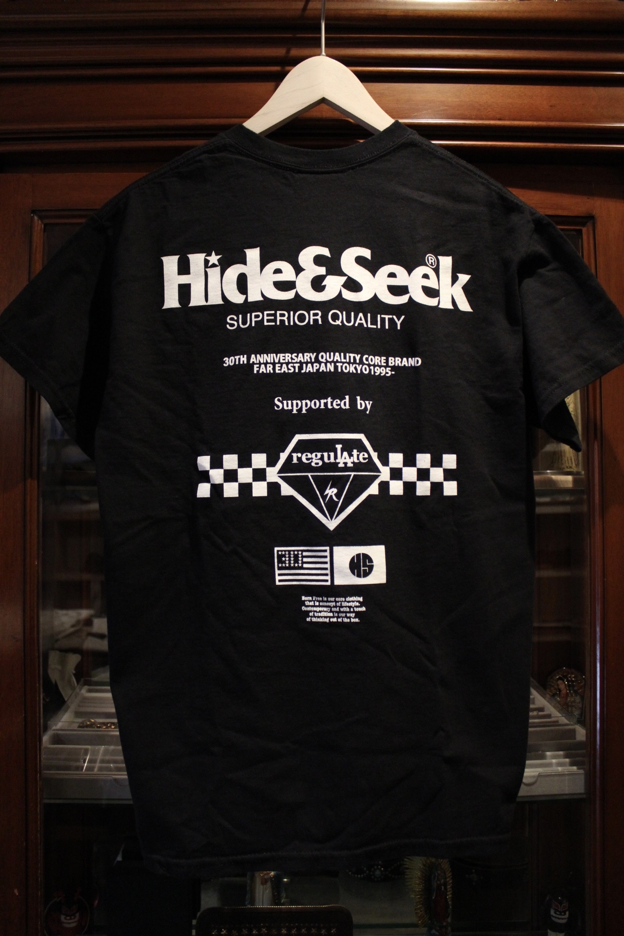 HIDE&SEEK(nChAhV[N) / "H&S DEALER" 30th S/S Tee 