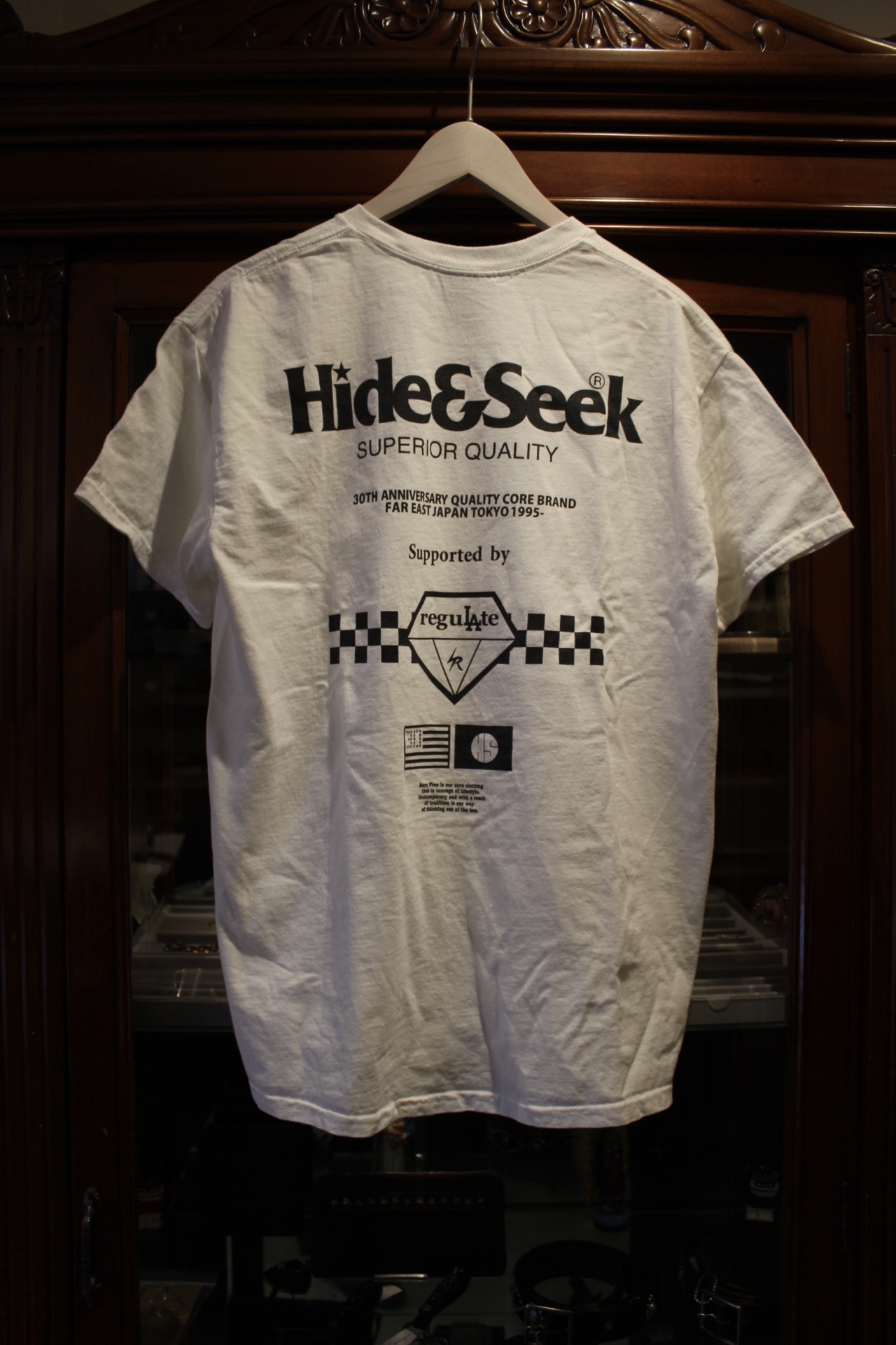 HIDE&SEEK(nChAhV[N) / "H&S DEALER" 30th S/S Tee 