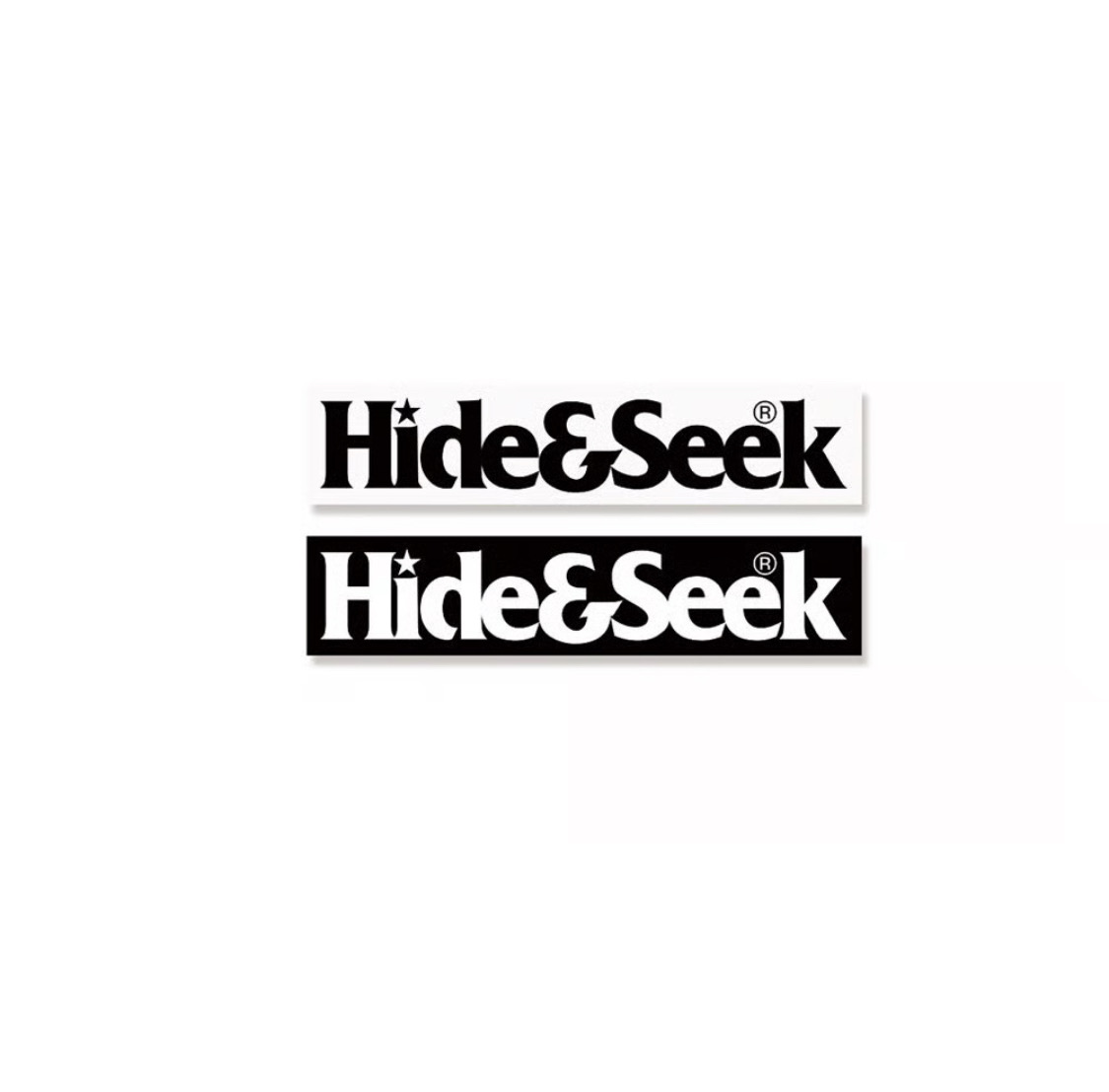 HIDE&SEEK(�n�C�h�A���h�V�[�N) / Logo Sticker