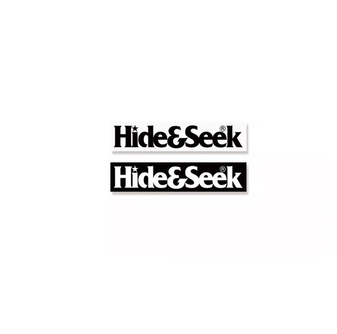 HIDE&SEEK(�n�C�h�A���h�V�[�N) / Logo Sticker