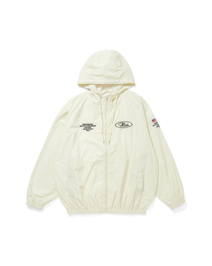 HIDE&SEEK(�n�C�h���V�[�N) / Nylon Zip Hooded Jacket