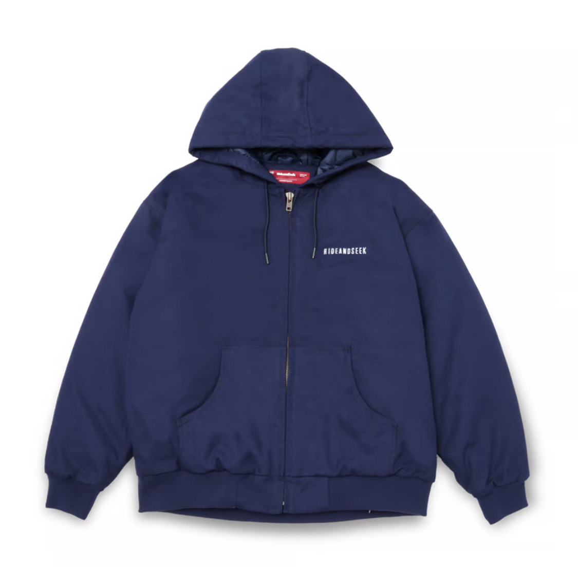 HIDE&SEEK(nChAhV[N) / Zip Hooded Work Jacket