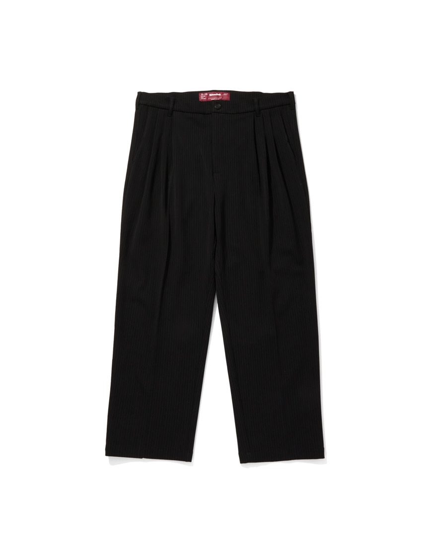 HIDE&SEEK(nChV[N) / Striped Tuck Slacks