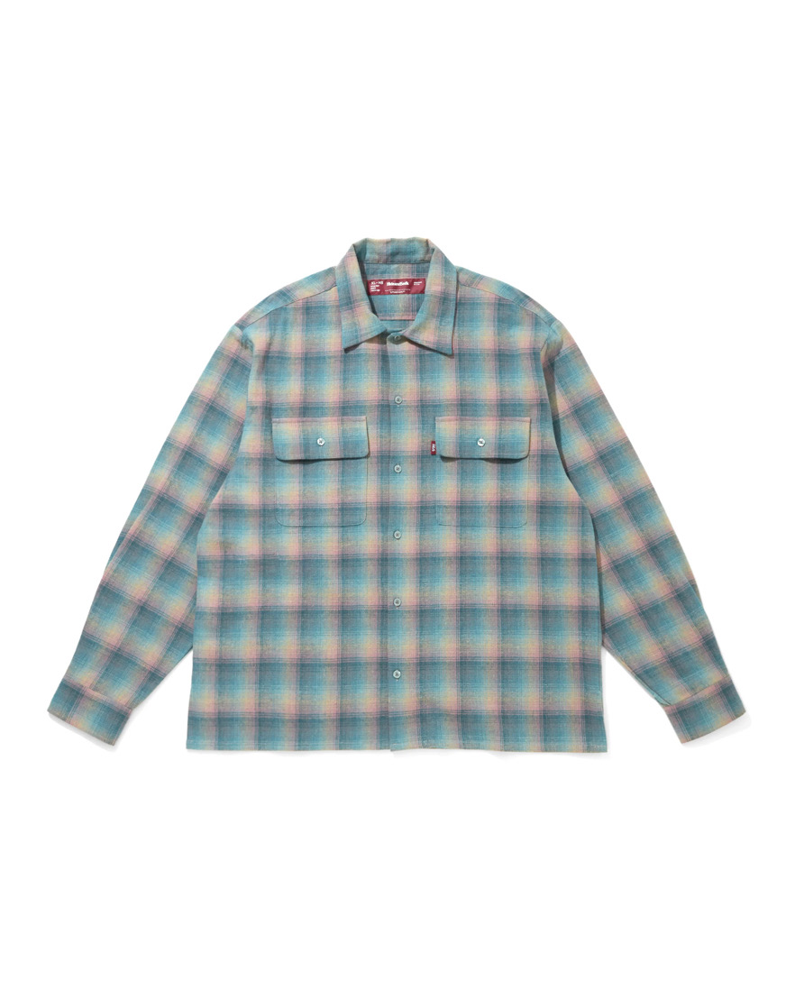 HIDE&SEEK(�n�C�h�A���h�V�[�N) / Flannel Check L/S Shirt