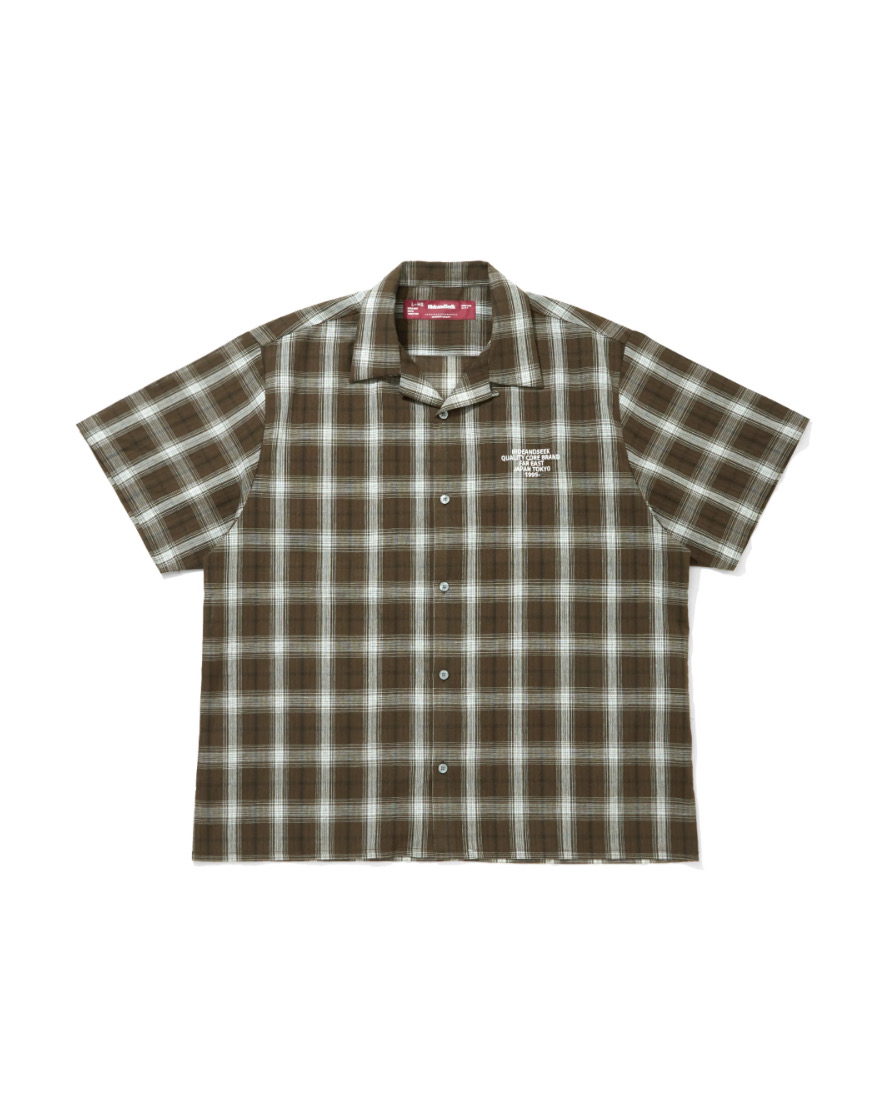 HIDE&SEEK(�n�C�h�A���h�V�[�N) / Check S/S Shirt
