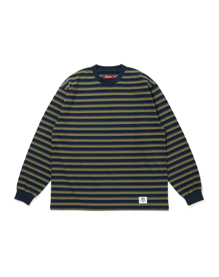 HIDE&SEEK(�n�C�h�A���h�V�[�N) / Border L/S Tee