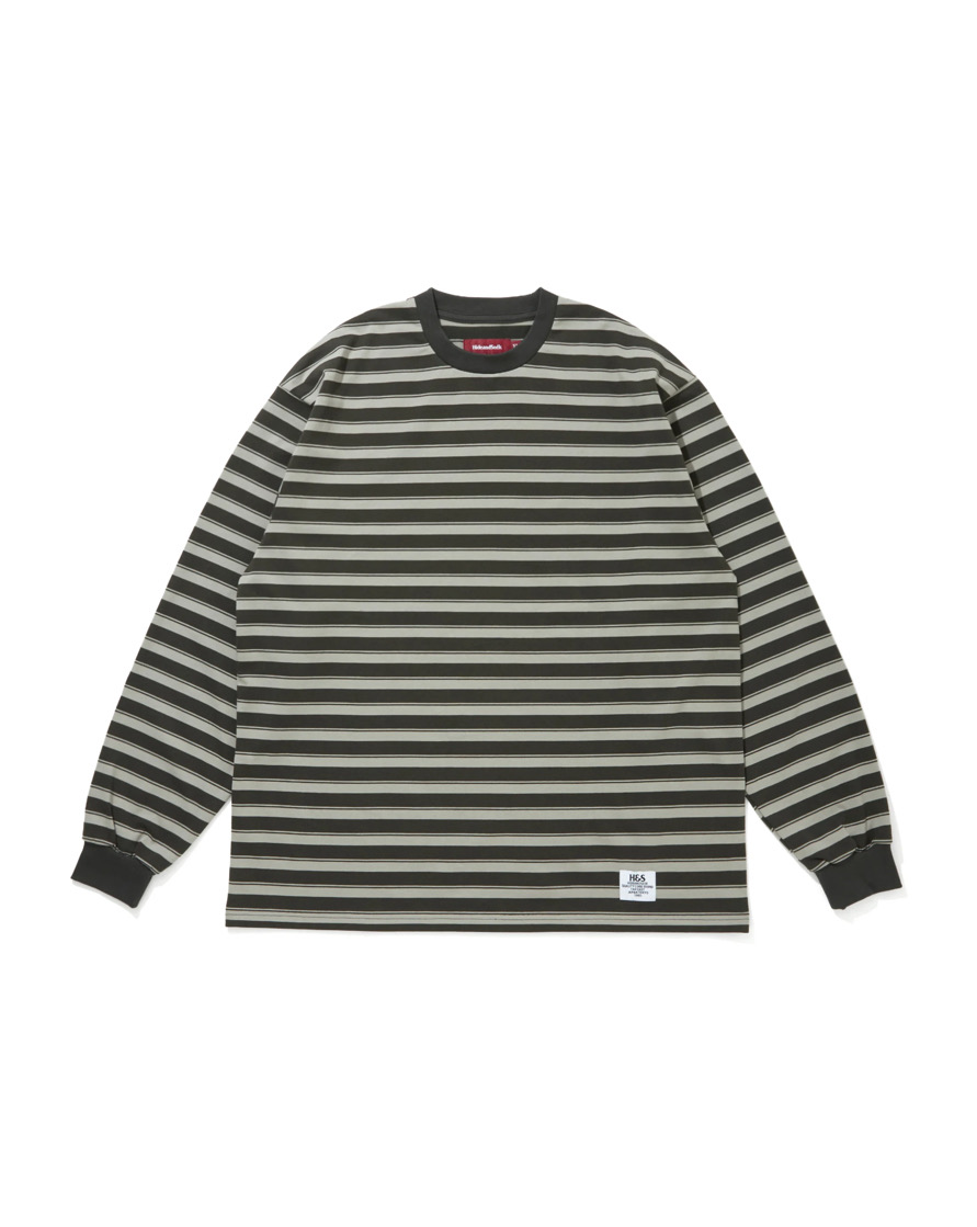 HIDE&SEEK(�n�C�h�A���h�V�[�N) / Border L/S Tee