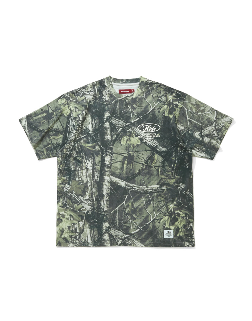 HIDE&SEEK(�n�C�h�A���h�V�[�N) / Camo S/S Tee