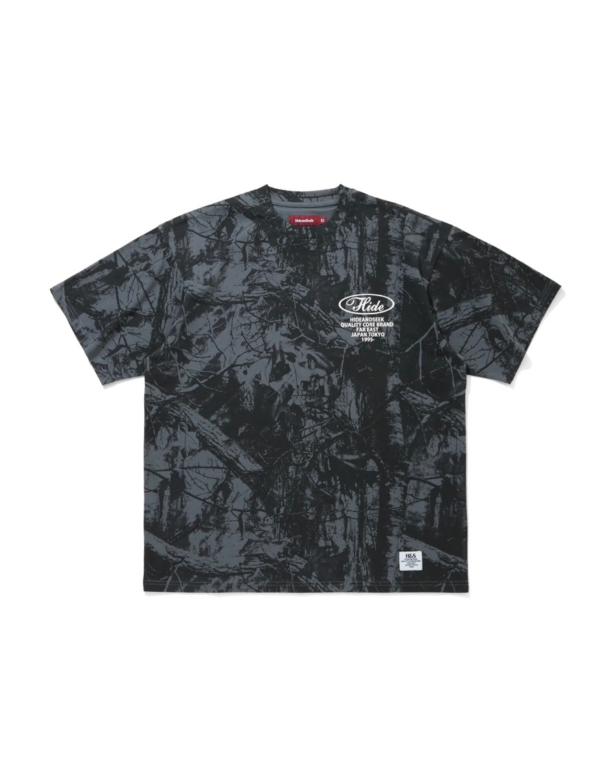 HIDE&SEEK(�n�C�h�A���h�V�[�N) / Camo S/S Tee