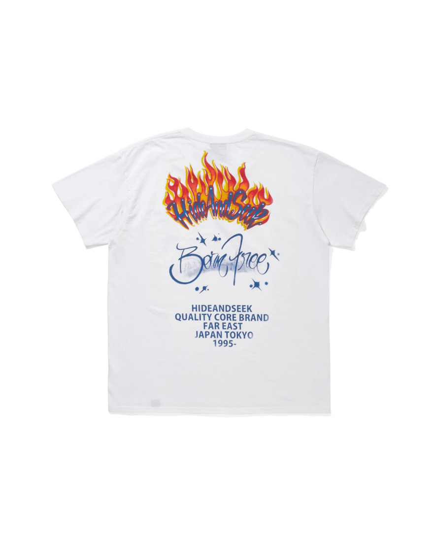 HIDE&SEEK(�n�C�h�A���h�V�[�N) / Flame S/S Tee
