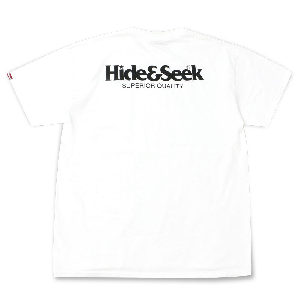 HIDE&SEEK(ハイドアンドシーク) / Logo Pocket S/S Tee (22ss)