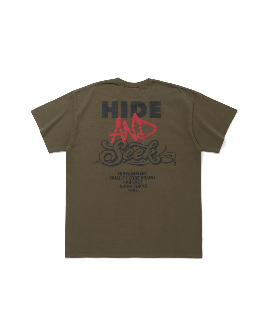 HIDE&SEEK(�n�C�h�A���h�V�[�N) / AND S/S Tee