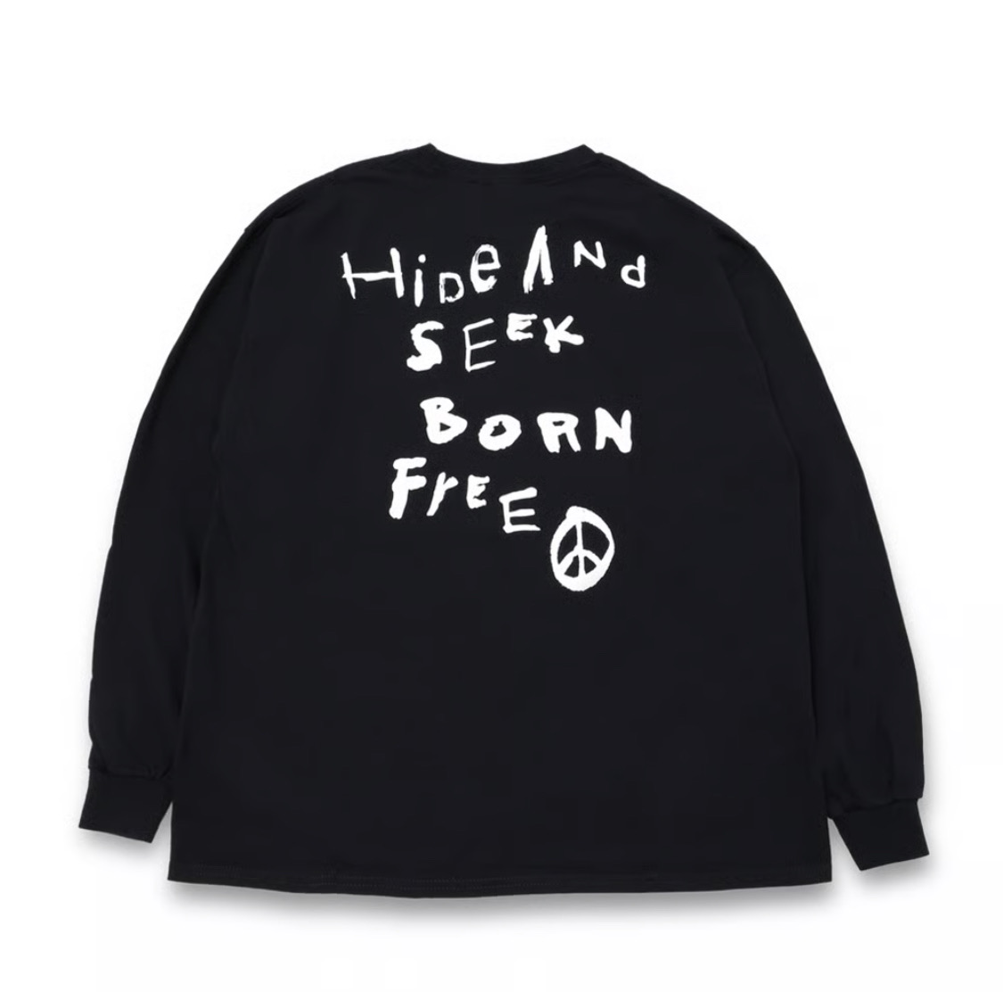 HIDE&SEEK(nChAhV[N) / Handwritten L/S Tee