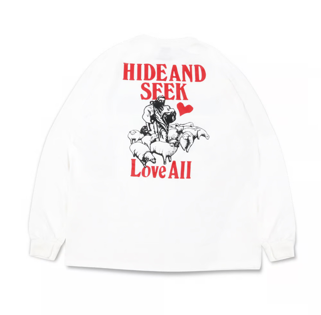 HIDE&SEEK(nChAhV[N) / Love All L/S Tee