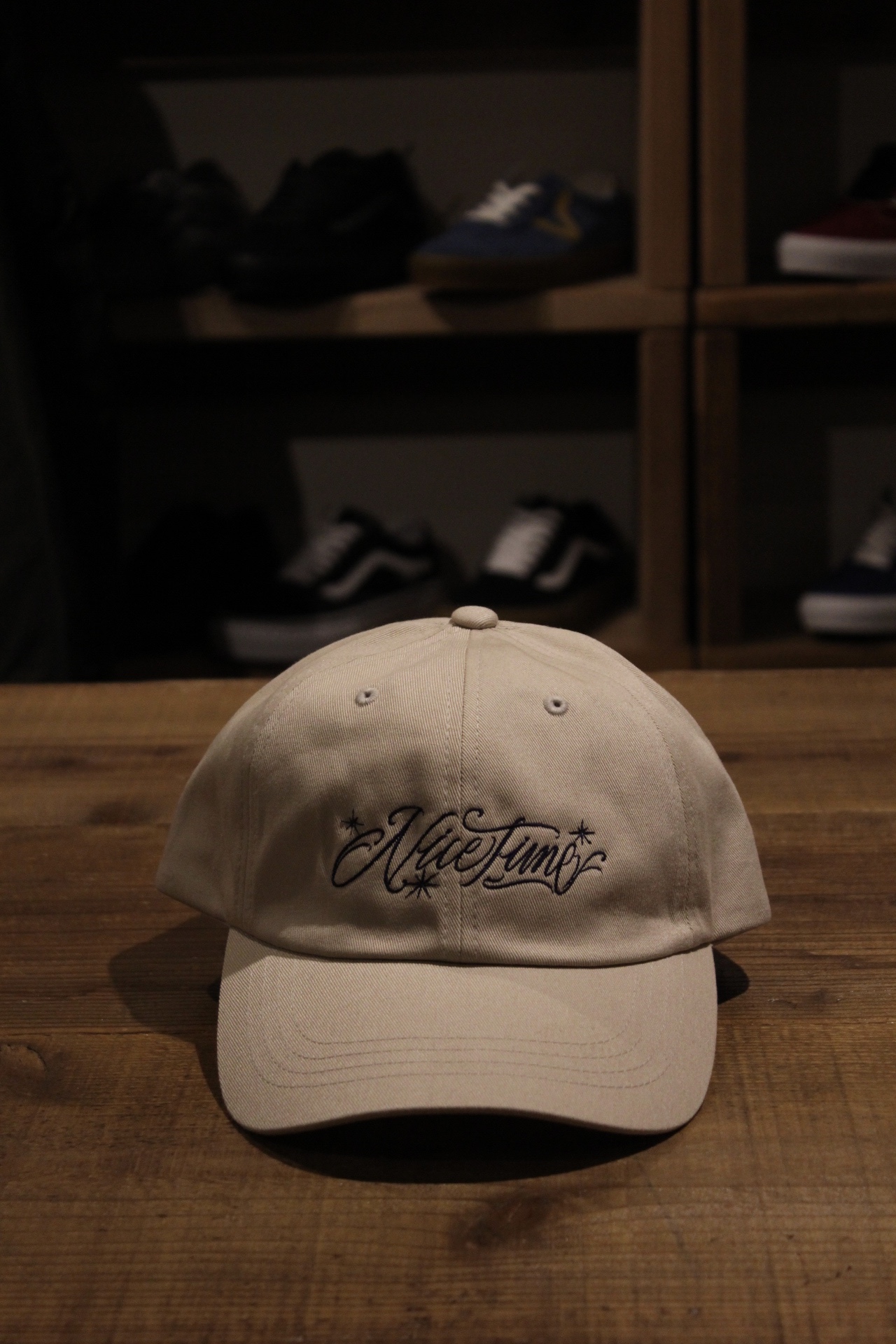 PRILLMAL(v}) / NICE TIME !!! COTTON TWILL CAP
