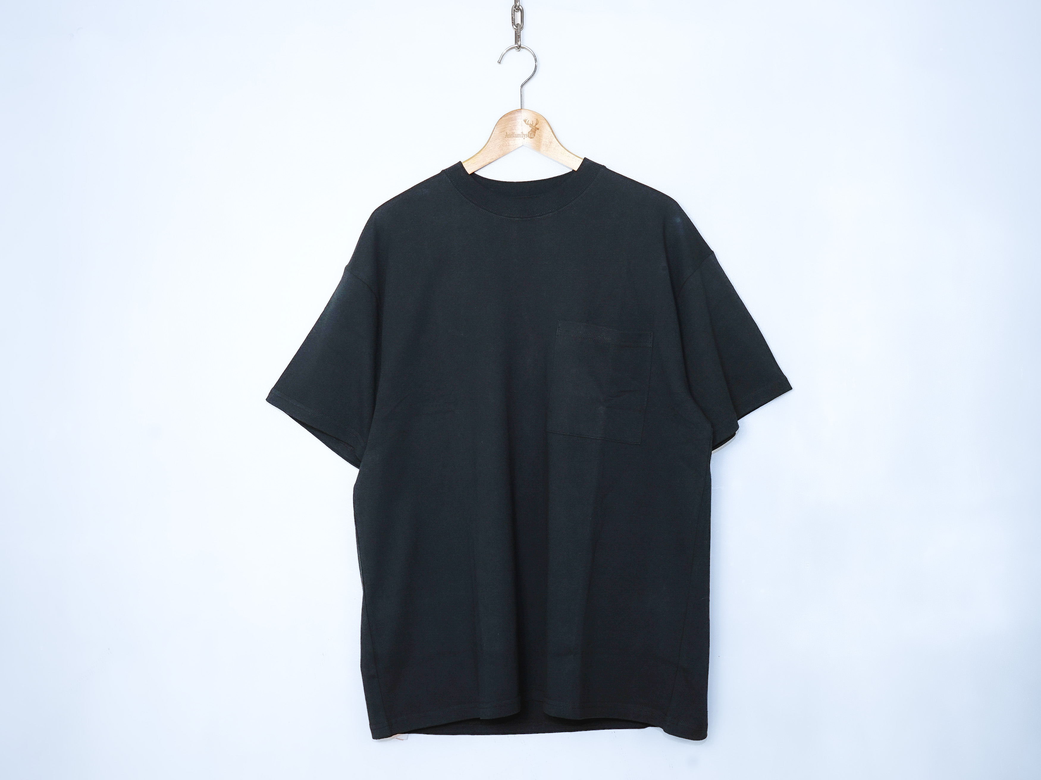 ANDFAMILYS(Aht@~[Y) / Pocket Heavy Tee -Loose Fit-