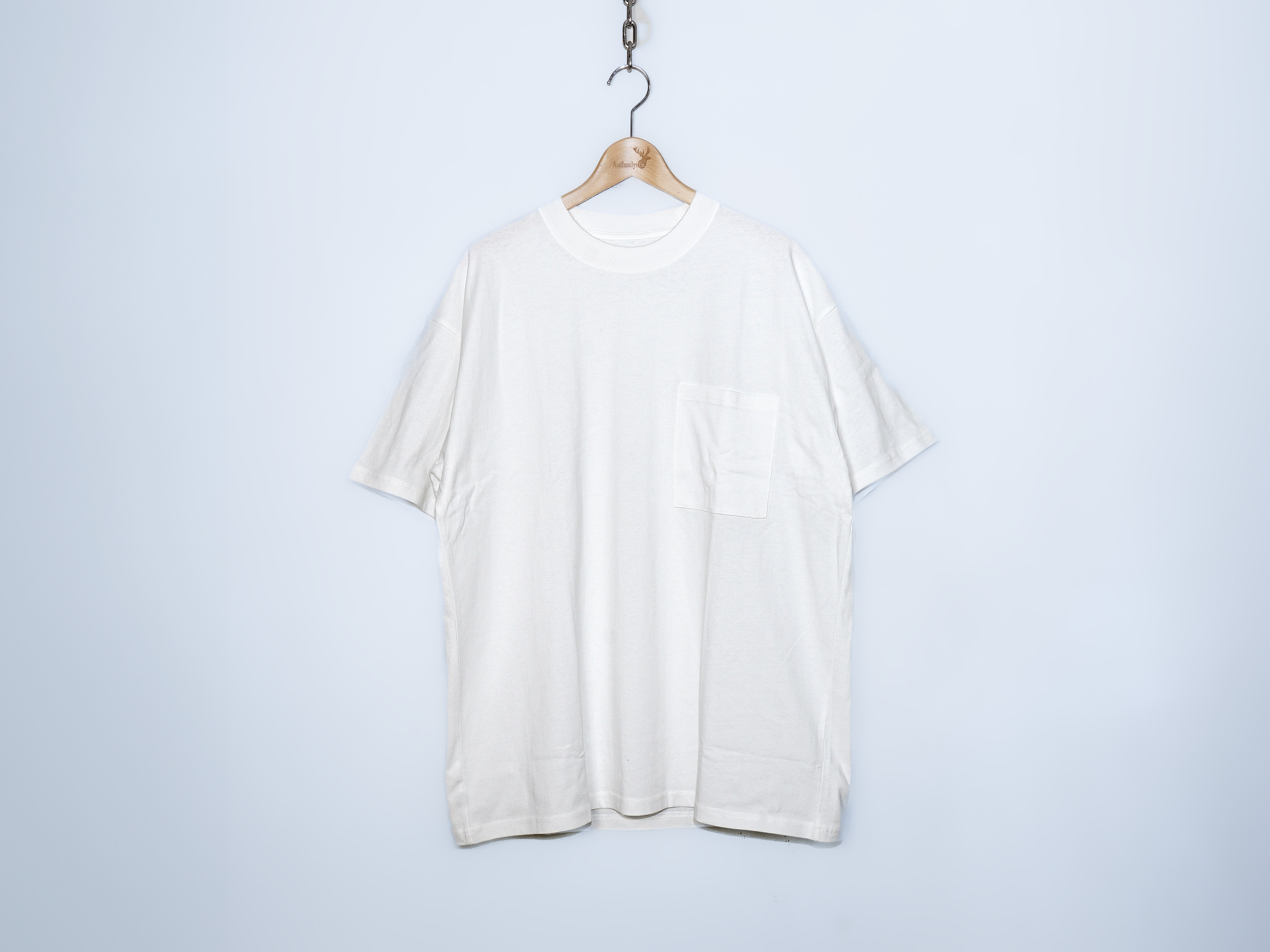 ANDFAMILYS(Aht@~[Y) / Pocket Heavy Tee -Loose Fit-